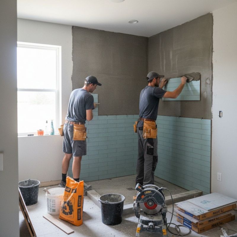 Local Bath Remodeling pros at work